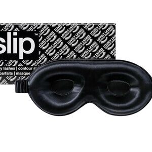 New Black Slip Contour Sleep Mask Eyelash Extensions Protector Light Blocking